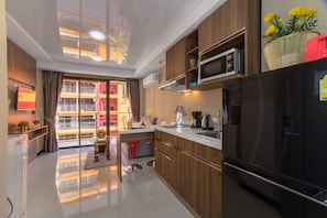 32-inch TV with satellite channels