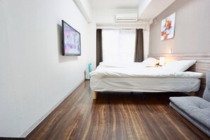 시티 트윈룸 | 책상, 암막 커튼, 무료 WiFi, 침대 시트