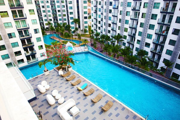 Rooftop terrace - Arcadia Waters Condo Resort Pattaya (Pattaya)