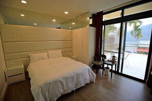 Standard Double Room, 1 Double Bed, Balcony | Individually furnished, desk, blackout drapes, free WiFi - Shan Ming Shui Xiu B&B (Yuchi)