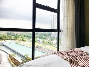 View from room - Cozy Hyve Soho Suites (Cyberjaya)