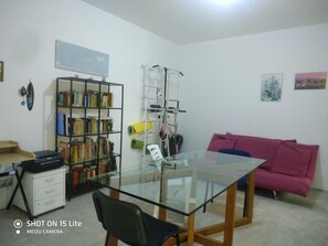 Interior - An apartment with a terrace in the center (Odessa)