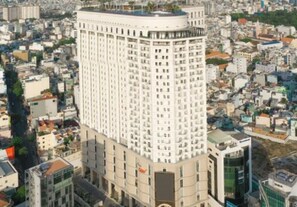 Façade de l’hébergement