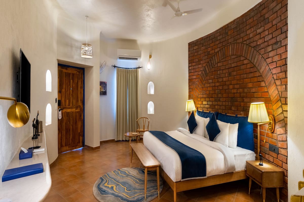 Casa de campo Premium, balcón | 1 dormitorio, ropa de cama de alta calidad, colchones viscoelásticos