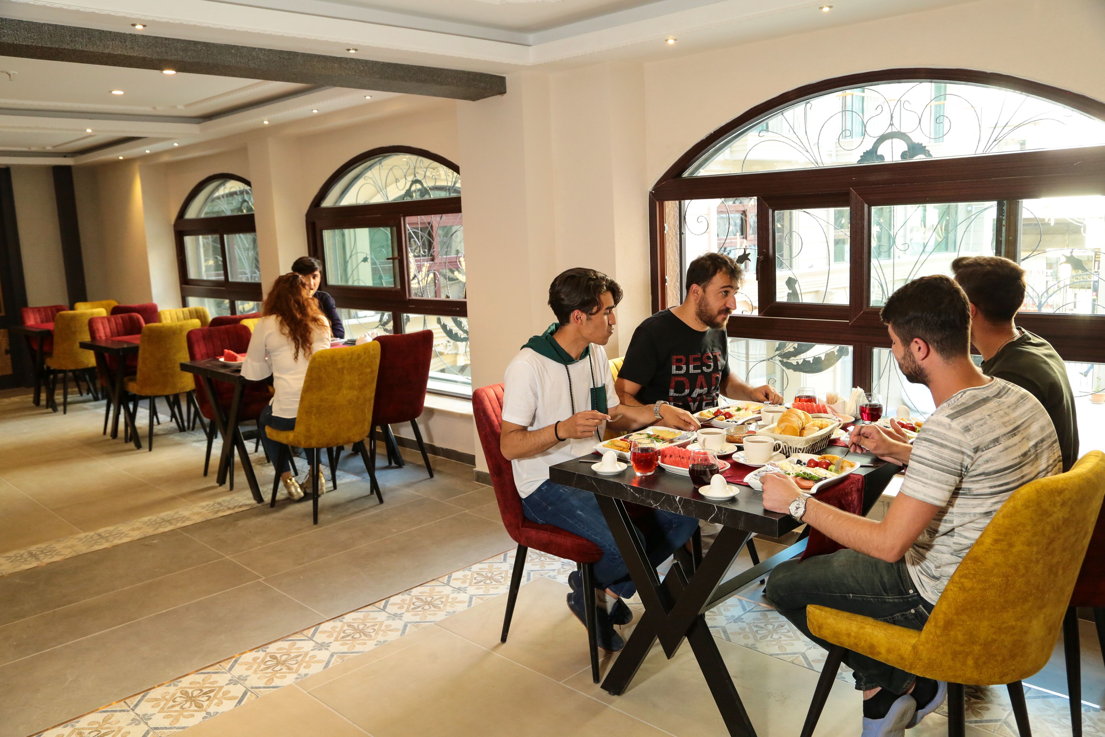 breakfast, lunch, dinner served; turkish cuisine