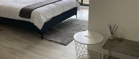 3 bedrooms, blackout curtains, free WiFi, bed sheets