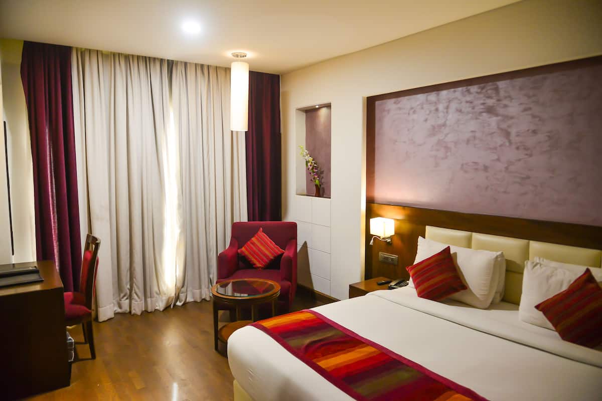 premium room | in-room safe, blackout curtains, iron/ironing board, free wifi