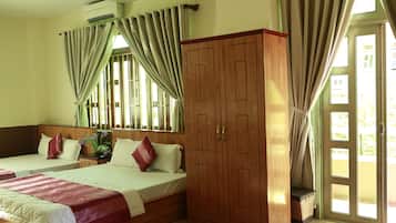 Memory-foam beds, minibar, in-room safe, individually decorated