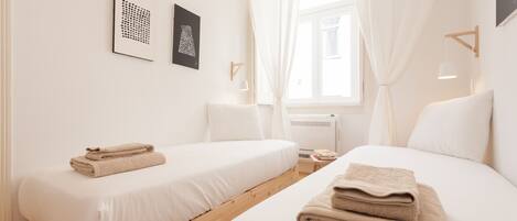 2 chambres, fer et planche Ă repasser, Wi-Fi gratuit, draps fournis