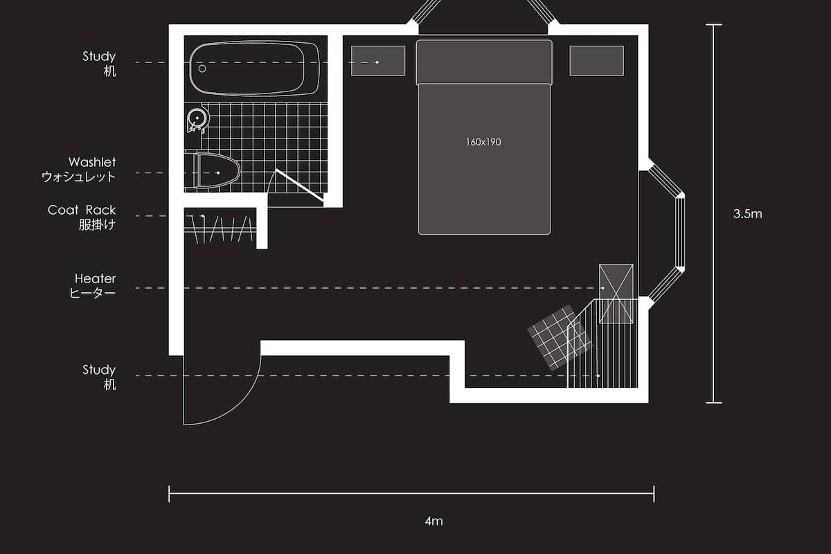 مخطط تصميم الطابق