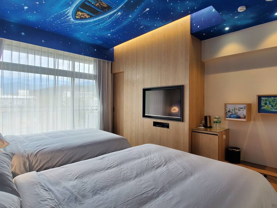 Family Quadruple Room | Premium bedding, desk, blackout curtains, soundproofing