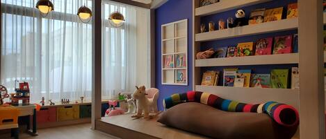 Àrea amb seients del vestíbul