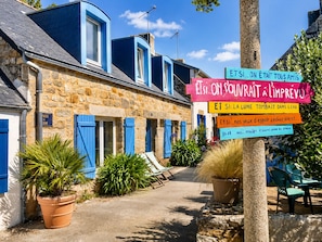 Exterior - Élégante et cosy, maison classée 3*, à quelques pas de la plage du Teven (Île-Tudy)