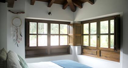 Village house CA 1595 AS recently renovated. Unique, quiet and natural environment.