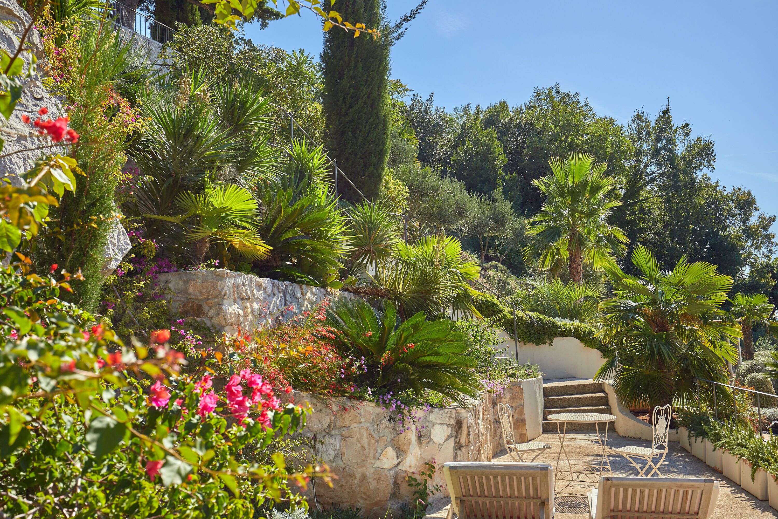 Blick auf den Garten