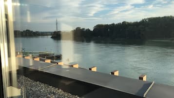 Blick von der Unterkunft