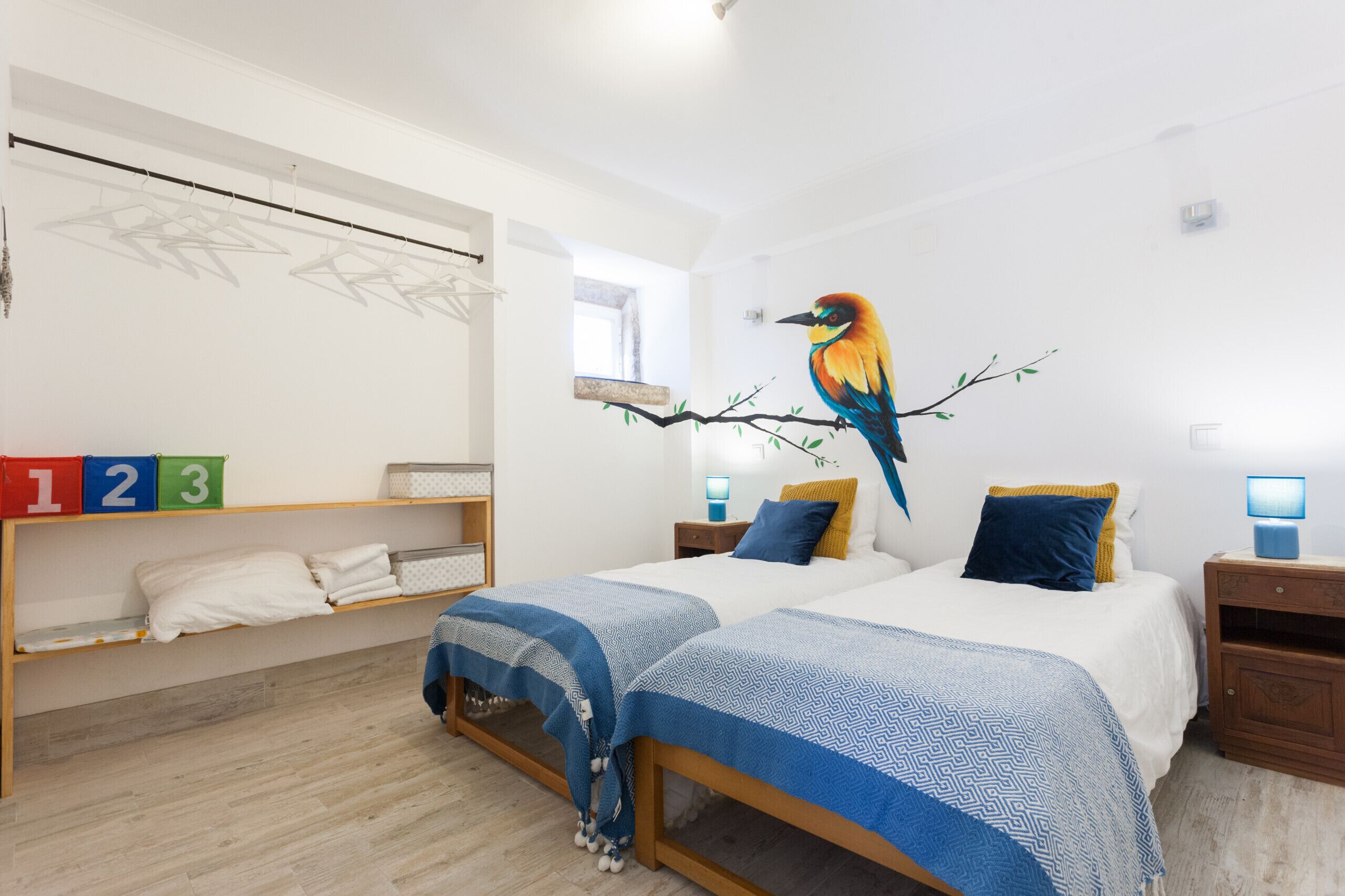 2 bedrooms, iron/ironing board, free WiFi, bed sheets