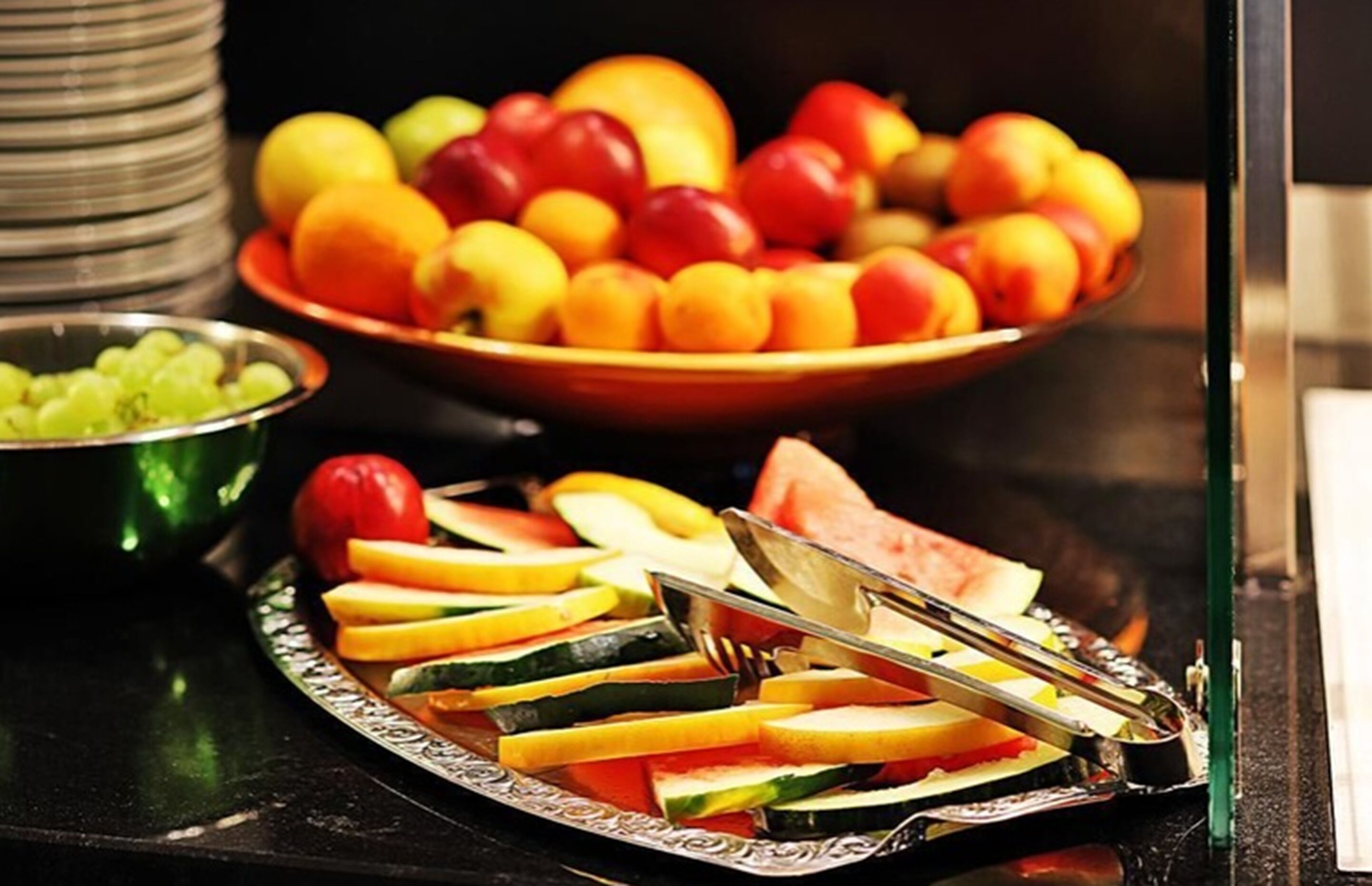 daily buffet breakfast (eur 5 per person)