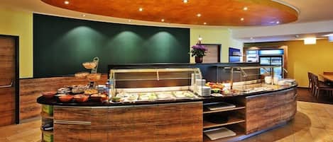 Daily buffet breakfast (EUR 5 per person)