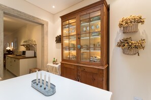 Spiseområde på rommet