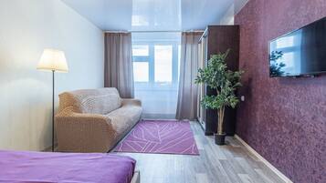Comfort-Vierbettzimmer | Bügeleisen/Bügelbrett, kostenloses WLAN, Bettwäsche
