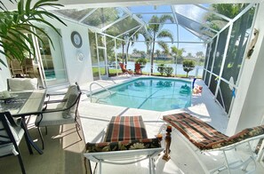 Piscine chauffée