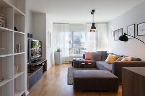 TV - Spacious Apartment in Radnička Business Zone (Zagreb)
