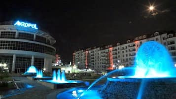 Front of property - evening/night