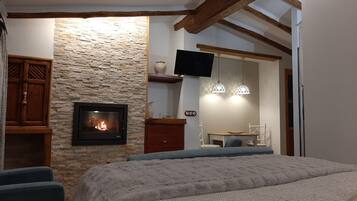 1 slaapkamer, een strijkplank/strijkijzer, reisbedje, gratis wifi