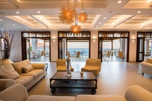 Lobby sitting area - Aegean Village Beachfront Resort (Karpathos)