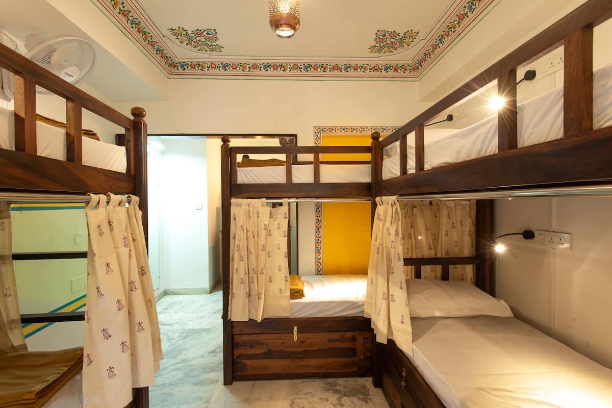 Bed in 6-Bed Female Dormitory Room