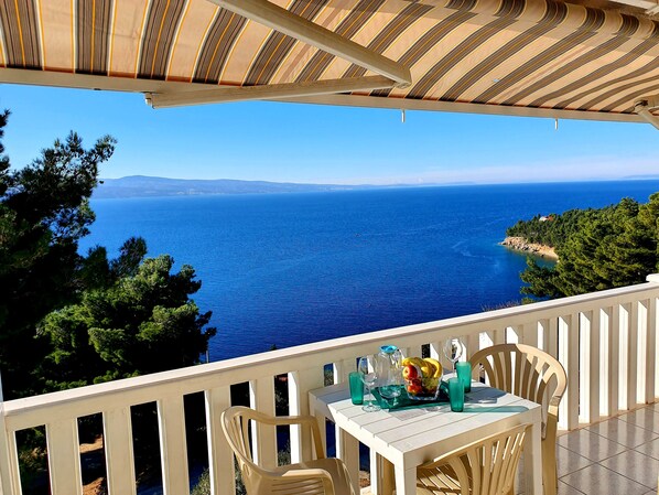 Balcony view - Villa Blue Adriatic (Omis)