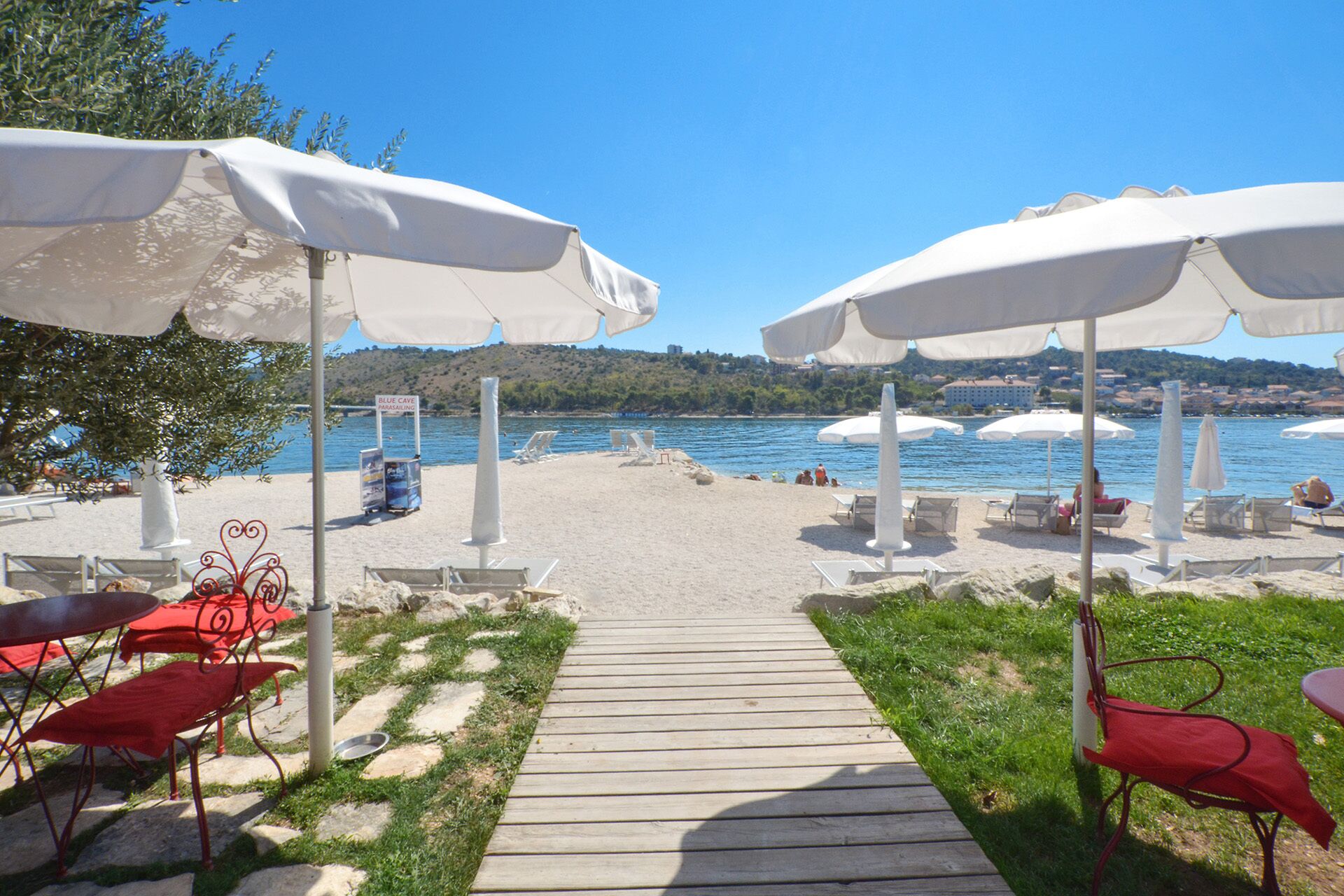 A la platja i gandules de platja 