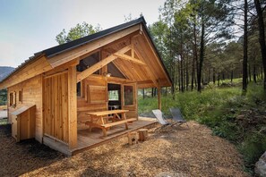 Family Chalet | Terrace/patio - Huttopia La Clarée (Montgenevre)