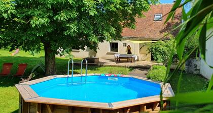 Gite, with mini farm and pony, near Beauval and the Loire castles