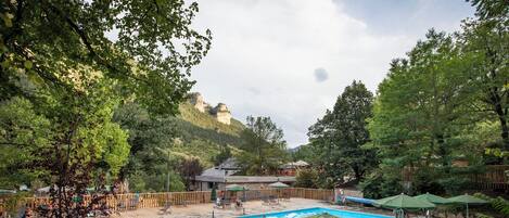 Seasonal outdoor pool