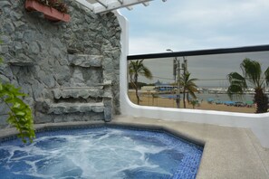 Piscina en la azotea