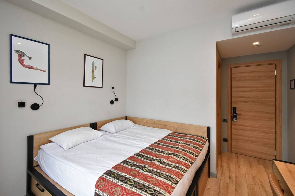 Standard Double Room | Desk, blackout drapes, soundproofing, WiFi (free)