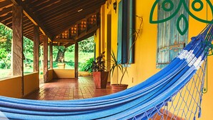 Elite Double or Twin Room | Living area - Pousada no Caminho (Tambau)