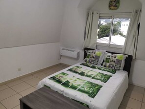 2 bedrooms, iron/ironing board, free WiFi, bed sheets - T3 (130m²) Hypercentre St-Denis, sea and mountain views (Saint-Denis)
