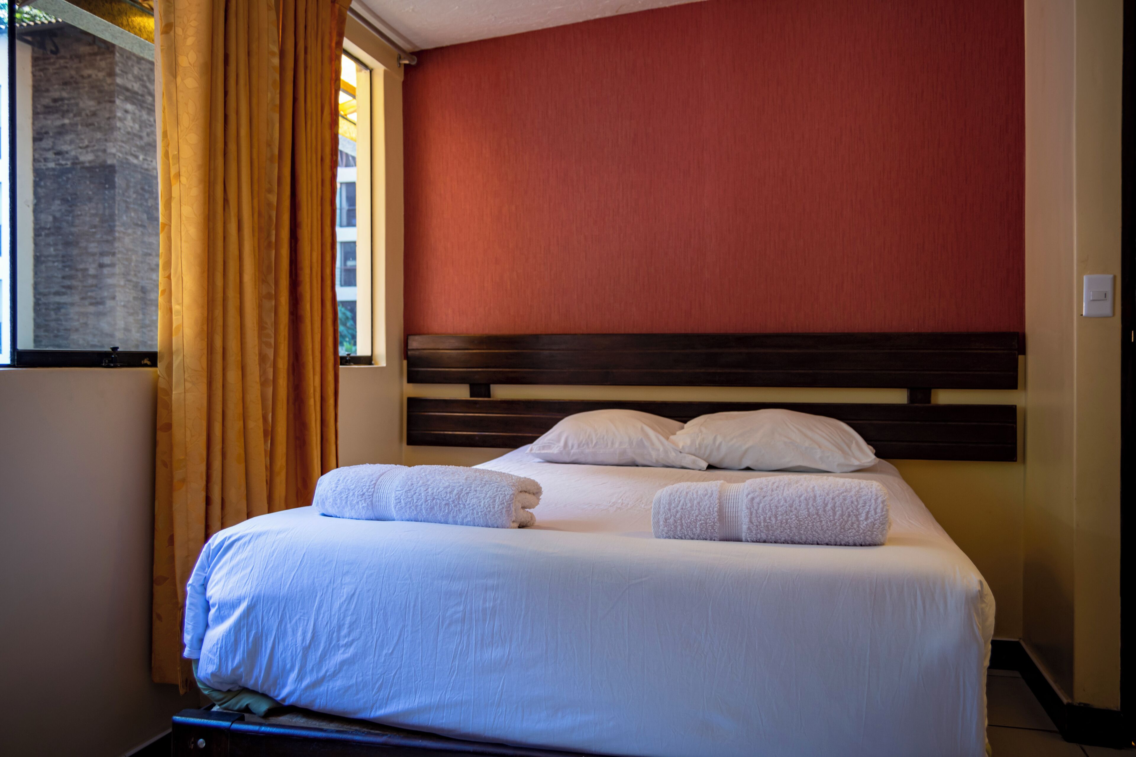 Wifi gratis y ropa de cama 