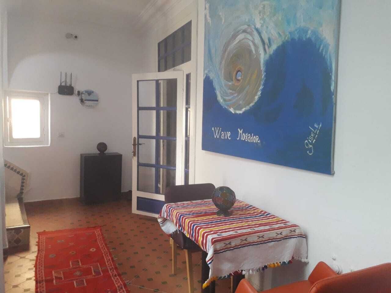 Sala de estar en el lobby