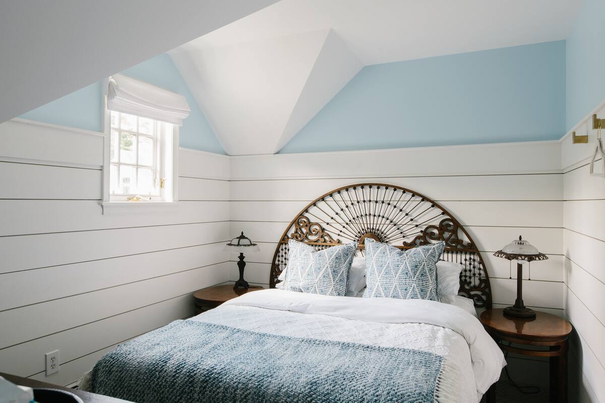 Chambre familiale double | Accès au Wi-Fi (inclus), décor unique, literie fournie