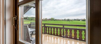 Cosy Holiday Apartment "Alpenblick" with Balcony, Terrace & Wi-Fi; Parking Available