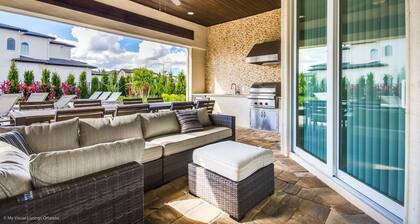 Vaikuttava 7 Bed Game Spa -allas koti Reunion Resortissa