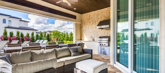 Impresionante juego de 7 camas Spa Pool Home en Reunion Resort