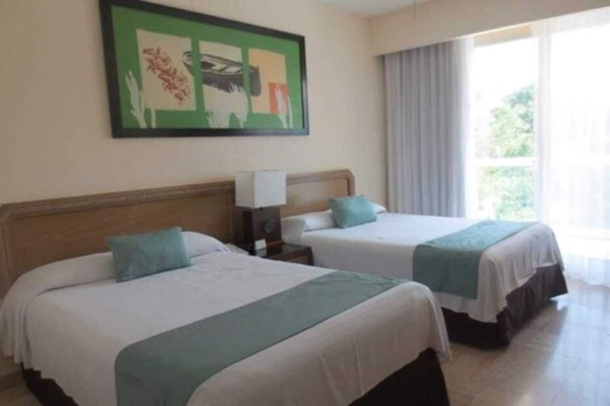 Apartemen, 2 kamar tidur | 1 kamar tidur, seprai linen, dan dapat diakses tamu berkursi roda