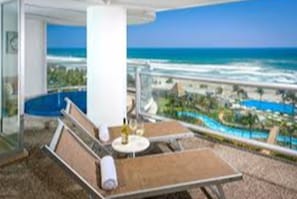 Condo familial, 2 chambres | Terrasse/patio