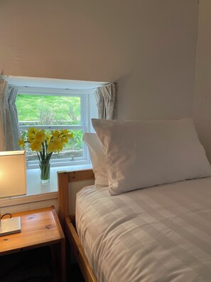 3 slaapkamers, een strijkplank/strijkijzer, reisbedje, gratis wifi