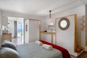 1 bedroom, iron/ironing board, free WiFi, bed sheets - Holiday Apartment "Casa Amanecer 2" with Sea & Mountain Views, Garden & Pool (Macher)